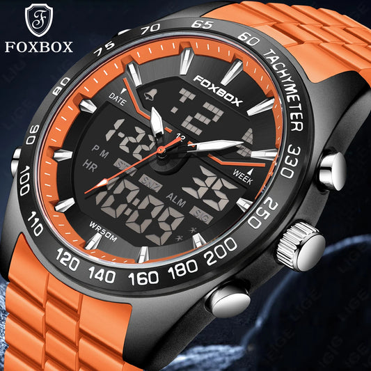FOXBOX Fashion Military Watch