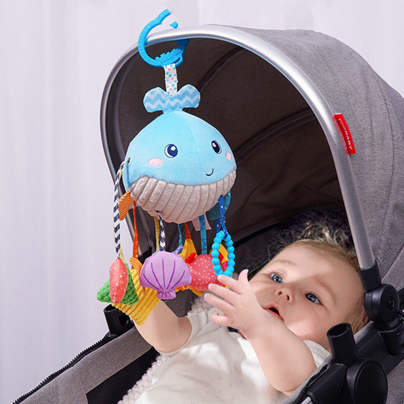 Soft Fabric Sensory Drawstring Toys for Infants