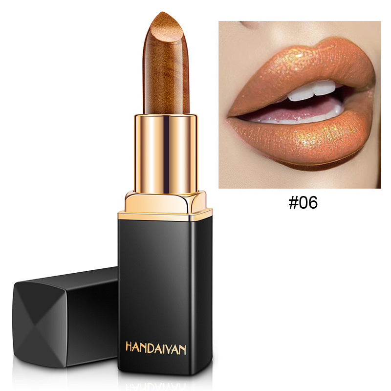 Shiny Metallic Lipstick