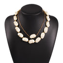 Irregular Style Pearl Necklace