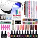 Complete Nail Decorations and Manicure Kit for Professional and Personal Use