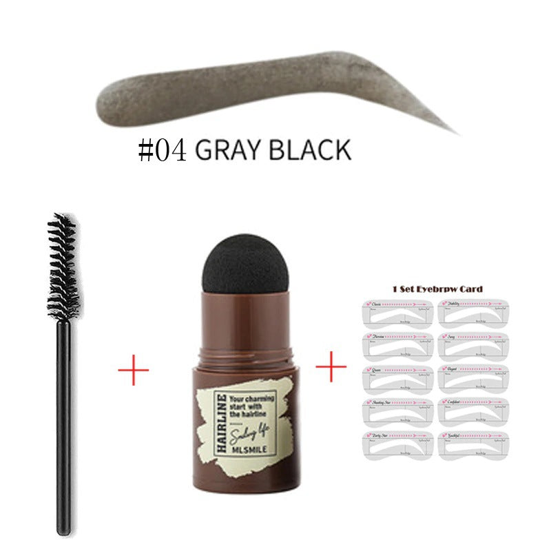 It is easier to create buildable and natural arches when using pomade textures. And the mushroom head sponge could effectively absorb the pomade and apply it evenly to your brows.