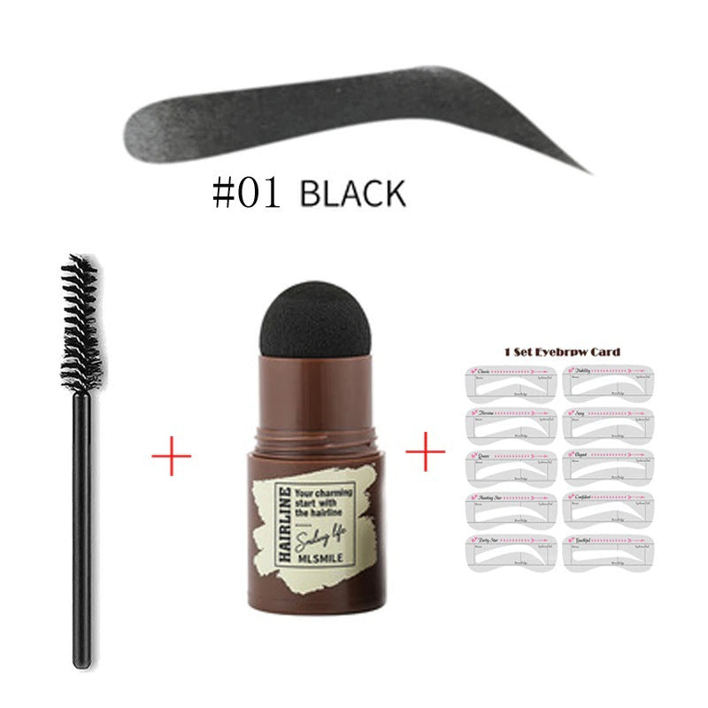 It is easier to create buildable and natural arches when using pomade textures. And the mushroom head sponge could effectively absorb the pomade and apply it evenly to your brows.