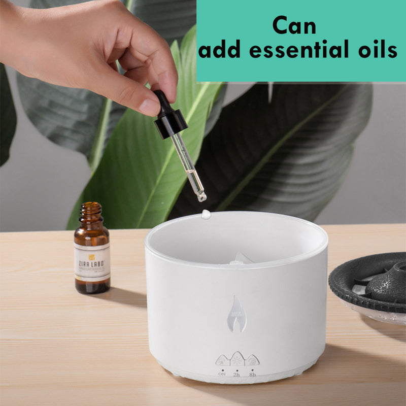 Enhance Your Space with the Ultrasonic Essential Oil Humidifier Volcano  Aromatherapy