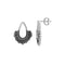 RBG Dissent Collar 925 Sterling Silver Earrings