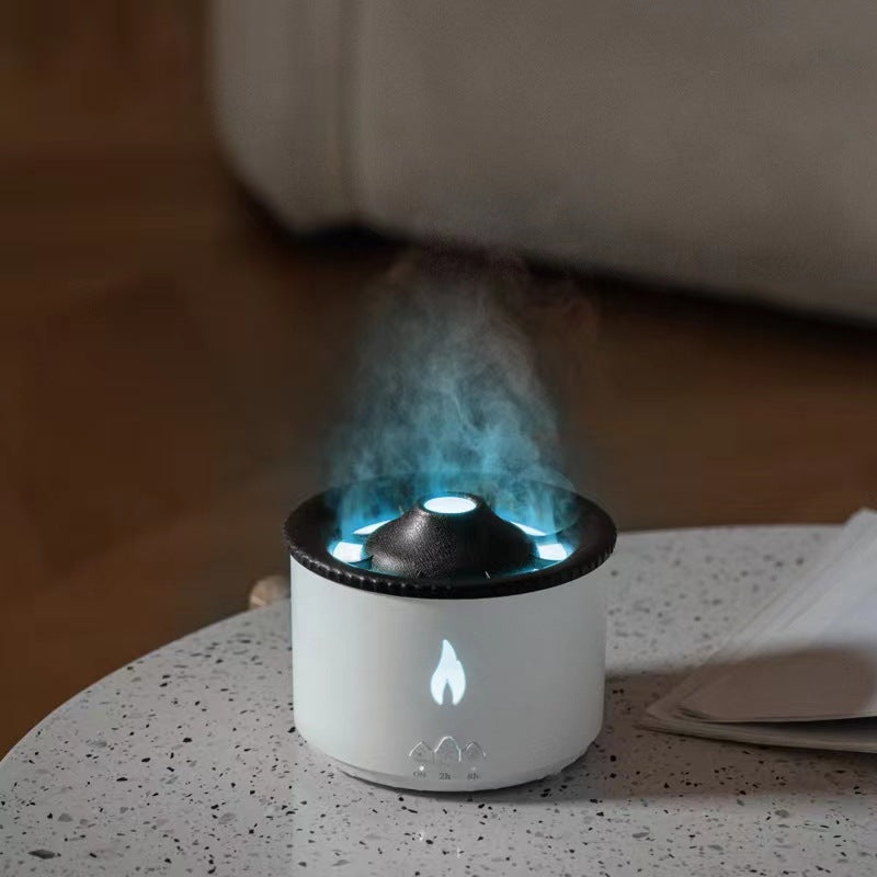 Enhance Your Space with the Ultrasonic Essential Oil Humidifier Volcano  Aromatherapy