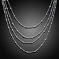 Electroplated Silver Necklace