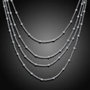 Electroplated Silver Necklace