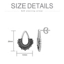 RBG Dissent Collar 925 Sterling Silver Earrings