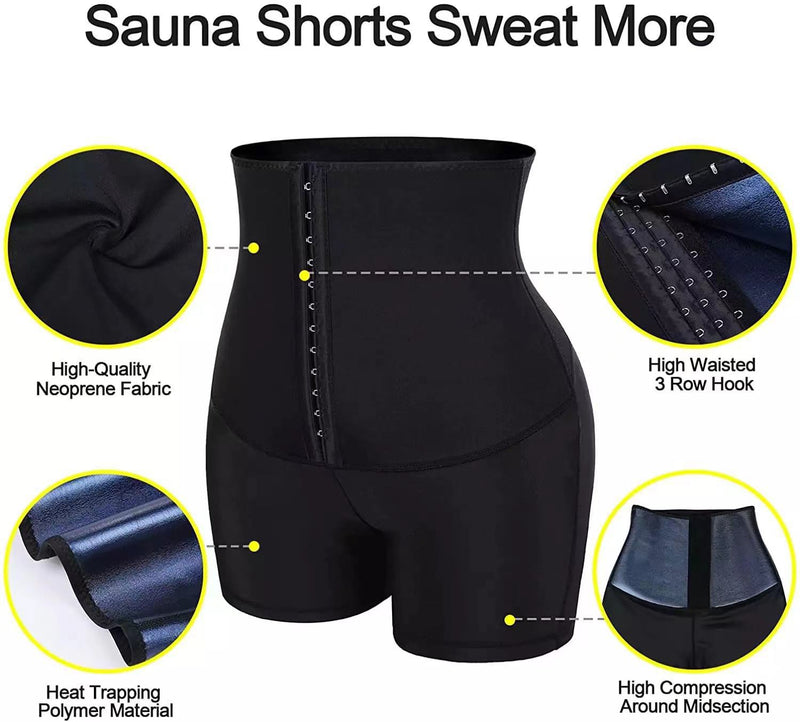 Sauna Sweat Shapewear Shorts