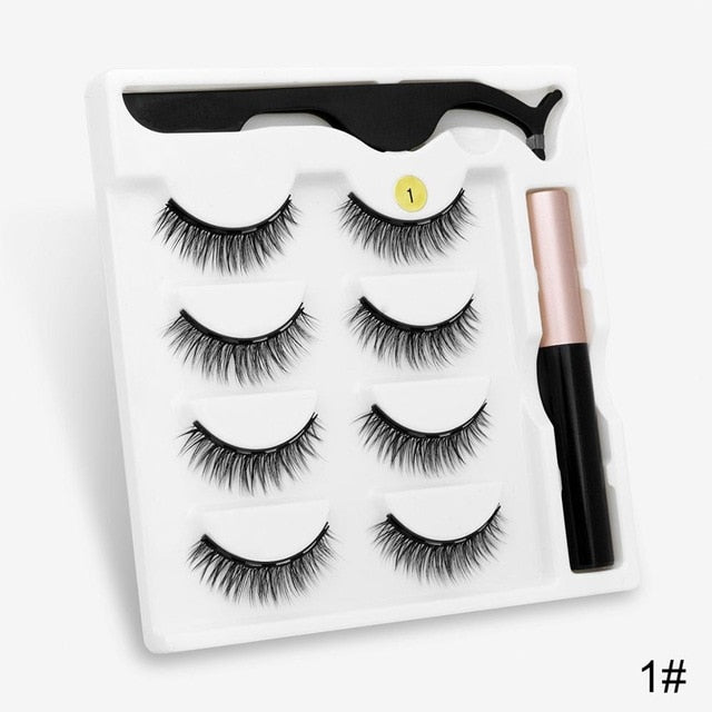 Women's Unique Magnetic Eyelashes - Ladies Hair Extensions