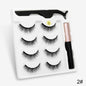 Women's Unique Magnetic Eyelashes - Ladies Hair Extensions