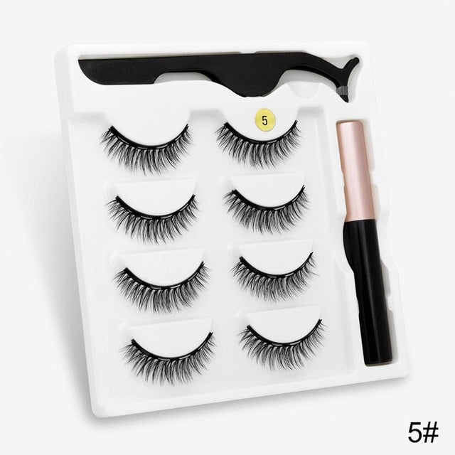 Women's Unique Magnetic Eyelashes - Ladies Hair Extensions