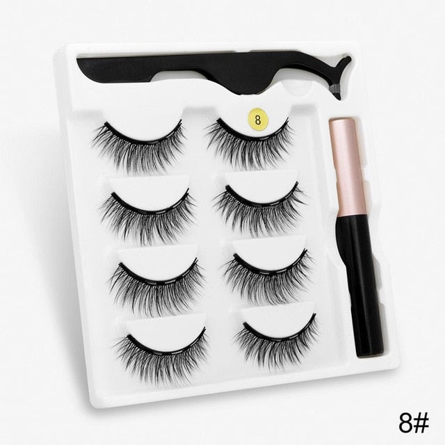 Women's Unique Magnetic Eyelashes - Ladies Hair Extensions