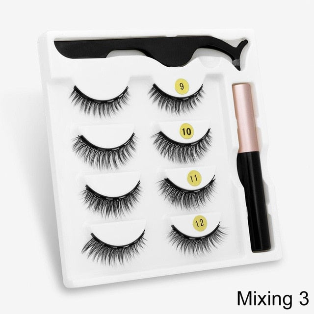 Women's Unique Magnetic Eyelashes - Ladies Hair Extensions
