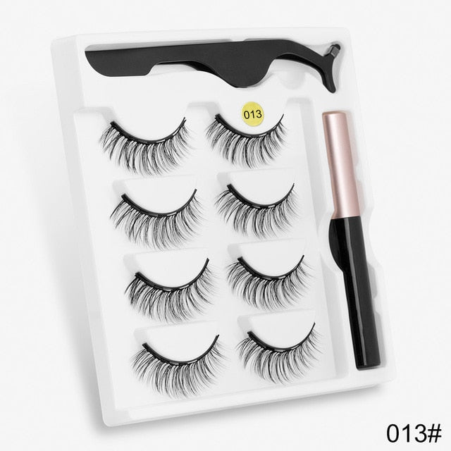 Women's Unique Magnetic Eyelashes - Ladies Hair Extensions